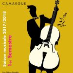 affiche saison musicale 2017/2018 école de musique de petite camargue